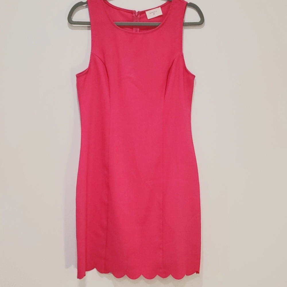 Everly Pink Shift Dress Size: S